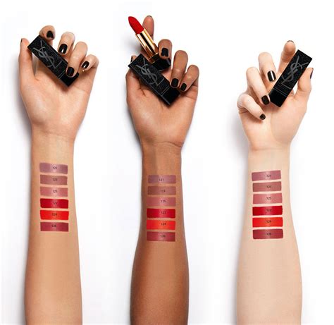 ysl zoe kravitz lipstick swatches